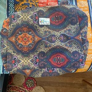 Yoga bag- Colorful Paisley Shoulder Bag
